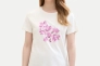 Футболка T-Shirt mit Print 1040544ХХ15221 Tom Tailor L Белый 1040544ХХ15221 Фото 1