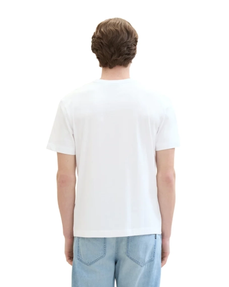 Футболка T-Shirt Summer Lagoon 1041817ХХ20000 Tom Tailor L Белый 1041817ХХ20000 фото 2 — интернет-магазин Tapok