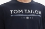 Футболка T-SHIRT WITH A LOGO PRIN 1040988-10668 Tom Tailor L Темно-синій 1040988-10668 Фото 3