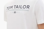 Футболка T-SHIRT WITH A LOGO PRIN 1040988-20000 Tom Tailor XL Білий 1040988-20000 Фото 3