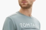 Футболка T-SHIRT WITH A LOGO PRIN 1040988-27475 Tom Tailor M Голубой 1040988-27475 Фото 3