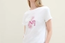 Футболка T-shirt with print 1041569ХХ10315 Tom Tailor L Белый 1041569ХХ10315 Фото 1