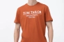 Футболка t-shirt with print 1021229-15095 Tom Tailor L Помаранчевий 1021229-15095 Фото 1