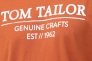 Футболка t-shirt with print 1021229-15095 Tom Tailor L Помаранчевий 1021229-15095 Фото 3