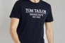Футболка t-shirt with print 1021229XX1010668 Tom Tailor S Темно-синий 1021229XX1010668 Фото 3