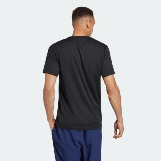 Футболка TRAIN ESSENTIALS IC7428 Adidas M Черный IC7428 фото 2 — интернет-магазин Tapok