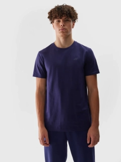 Футболка TSHIRT M1154 4FWSS24TTSHM1154-31S 4F S Темно-синій 4FWSS24TTSHM1154-31S
