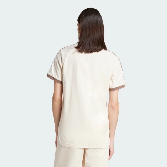 Футболка UNI 3-STRIPES TEE JN7020 Adidas L Бежевый JN7020 фото 2 — интернет-магазин Tapok