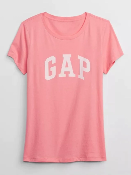 Футболка V-GAP SS CLSC TEE 268820-68 GAP L Розовый 268820-68 фото 3 — интернет-магазин Tapok