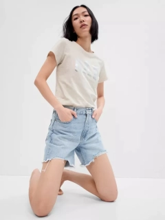 Футболка V-GAP SS CLSC TEE 268820-75 GAP M Бежевий 268820-75