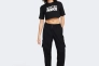 Футболка W NSW CROP TEE GLS FZ4635-010 Nike S Черный FZ4635-010 Фото 5