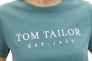 Футболка Women's Summer Blouse Short Sleeve 1041288-10697 Tom Tailor L Зелений 1041288-10697 Фото 3