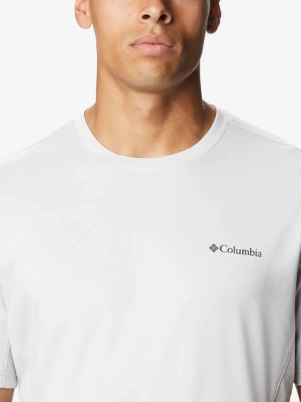 Футболка Zero Ice Cirro-Cool™ SS Shirt 1931291CLB-043 Columbia XXL (56) Белый 1931291CLB-043 фото 5 — интернет-магазин Tapok