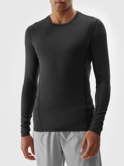 Футболка з довгим рукавом LONGSLEEVE FNK 4FWAW24TFLOM273-20S 4F XL Чорний 4FWAW24TFLOM273-20S фото 3 — інтернет-магазин Tapok