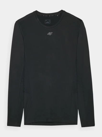 Футболка з довгим рукавом LONGSLEEVE FNK 4FWAW24TFLOM273-20S 4F XL Чорний 4FWAW24TFLOM273-20S фото 5 — інтернет-магазин Tapok