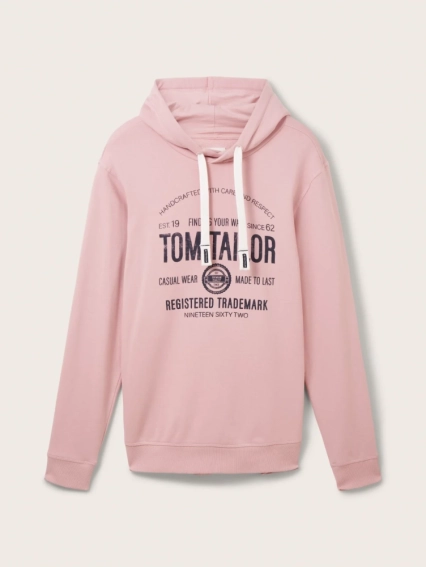 Худі 1038605-11055 Tom Tailor L Розовий 1038605-11055 фото 5 — інтернет-магазин Tapok