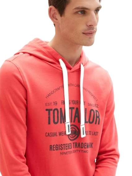 Худі 1038605-31045 Tom Tailor L Червоний 1038605-31045 фото 3 — інтернет-магазин Tapok