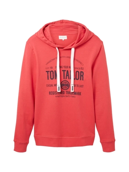 Худі 1038605-31045 Tom Tailor L Червоний 1038605-31045 фото 5 — інтернет-магазин Tapok
