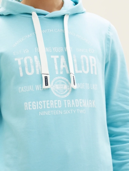 Худі 1038605-31046 Tom Tailor L Блакитний 1038605-31046 фото 3 — інтернет-магазин Tapok
