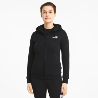 Худые ESS Full-Zip Hoodie 58681101 Puma XS Черный 58681101