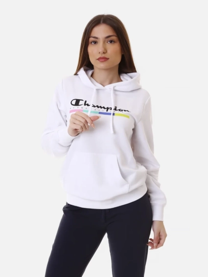 Худі hooded sweatshirt 117104-WW001 Champion L Білий 117104-WW001 фото 1 — інтернет-магазин Tapok