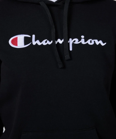 Худі hooded sweatshirt 117111-KK001 Champion L Чорний 117111-KK001 фото 5 — інтернет-магазин Tapok