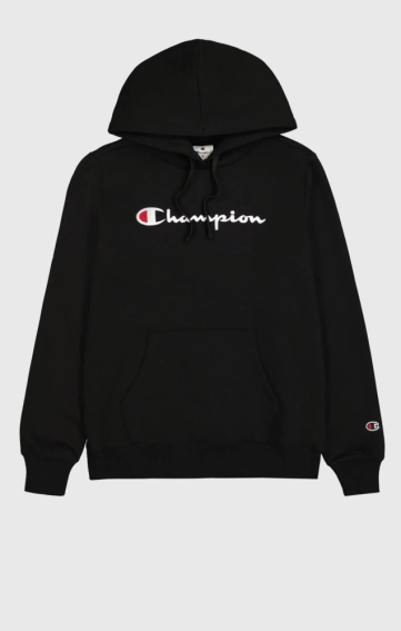 Худі HOODED SWEATSHIRT 117529-KK001 Champion L Чорний 117529-KK001 фото 4 — інтернет-магазин Tapok