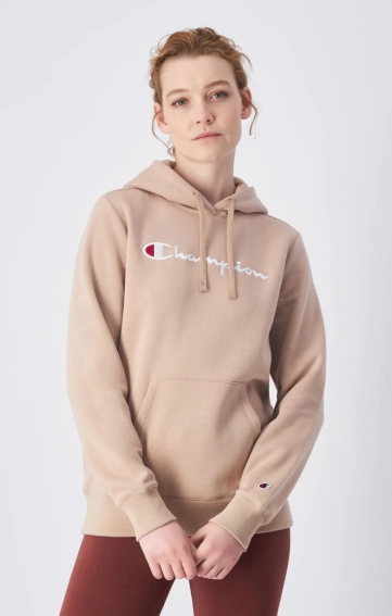 Худі HOODED SWEATSHIRT 117529-MS079 Champion L Бежевий 117529-MS079 фото 1 — інтернет-магазин Tapok