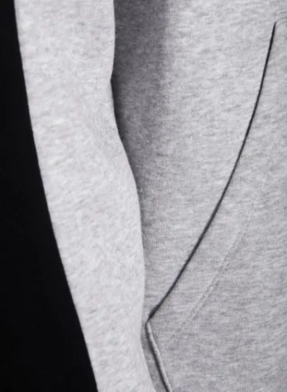 Худые JJCUT SWEAT HOOD 12200692-Light Grey Melange Jack&amp;Jones M Серый 12200692-Light Grey Melan фото 2 — интернет-магазин Tapok