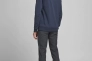 Худые JJEBASIC SWEAT HOOD NOOS 12182537-Navy Blazer-Fit:REG Jack&amp;Jones S Темно-синий 12182537-Navy Blazer-Fit: Фото 2