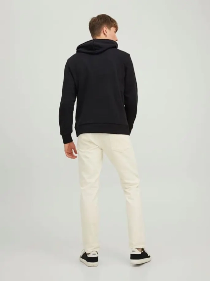 Худые JJLOCK SWEAT HOOD 12213245-Black SMALL Jack&amp;Jones M Черный 12213245-Black SMALL фото 2 — интернет-магазин Tapok