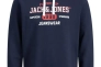 Худые JJSTAMP SWEAT HOOD 12211551-Navy Blazer Jack&amp;Jones L Темно-синий 12211551-Navy Blazer Фото 5