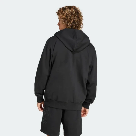 Худі M A SZN FL FZ IX1249 Adidas L Чорний IX1249 фото 2 — інтернет-магазин Tapok