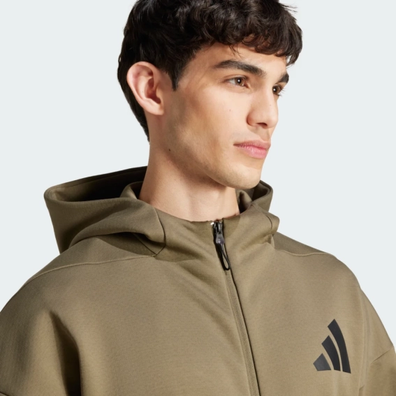 Худі M Z.N.E. FZ JD2910 Adidas L Хакі JD2910 фото 3 — інтернет-магазин Tapok