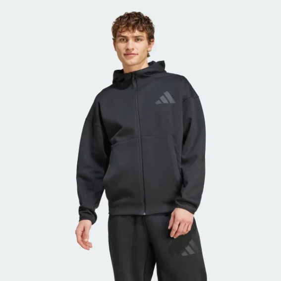 Худі M Z.N.E. FZ JE7538 Adidas L Чорний JE7538 фото 1 — інтернет-магазин Tapok