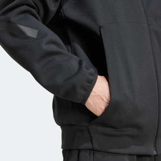 Худі M Z.N.E. FZ JE7538 Adidas L Чорний JE7538 фото 4 — інтернет-магазин Tapok