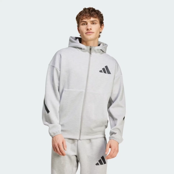 Худі M Z.N.E. FZ JF2450 Adidas L Сірий JF2450 фото 1 — інтернет-магазин Tapok