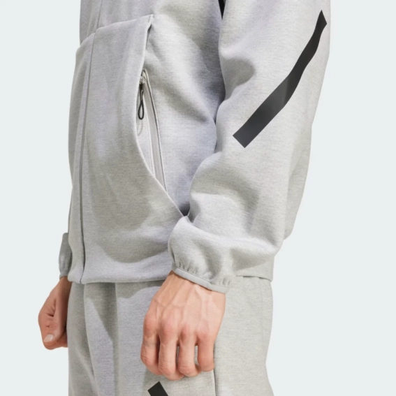 Худі M Z.N.E. FZ JF2450 Adidas L Сірий JF2450 фото 3 — інтернет-магазин Tapok