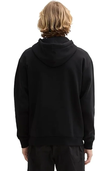 Худі Men's Sweater 1043298-13312 Tom Tailor L Чорний 1043298-13312 фото 2 — інтернет-магазин Tapok