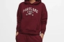 Худые ONLCOLLEGE LIFE L/S HOOD SWT 15235558 Cabernet ONLY XL Бордовый 15235558Cabernet Фото 1