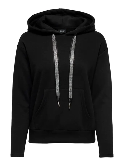 Худые ONLDREAM L/S HOOD SWT 15245133-Black ONLY L Черный 15245133-Black фото 4 — интернет-магазин Tapok