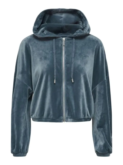 Худые ONLLAYA L/S ZIP HOOD 15231363 Blue Mirage ONLY L Синий 15231363BlueMirage фото 4 — интернет-магазин Tapok