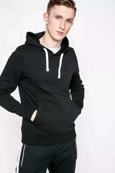 Худые PKTGMS BASIC HOOD SWEAT 12131173-Black Jack&amp;Jones S Черный 12131173-Black фото 1 — интернет-магазин Tapok