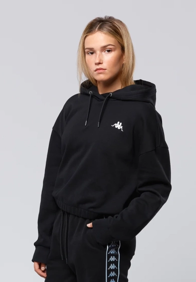 Худые Sports Sweatshirt Regular Fit 710067-19-4006 Kappa L Черный 710067-19-4006 фото 1 — интернет-магазин Tapok