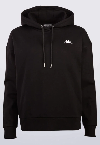 Худые Sports Sweatshirt Regular Fit 710067-19-4006 Kappa L Черный 710067-19-4006 фото 4 — интернет-магазин Tapok