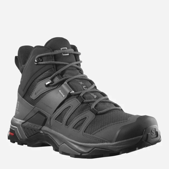 Ботинки X ULTRA 4 MID GTX L41383400 SALOMON 9 (43,5) Черный L41383400 фото 1 — интернет-магазин Tapok