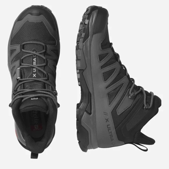 Ботинки X ULTRA 4 MID GTX L41383400 SALOMON 9 (43,5) Черный L41383400 фото 4 — интернет-магазин Tapok