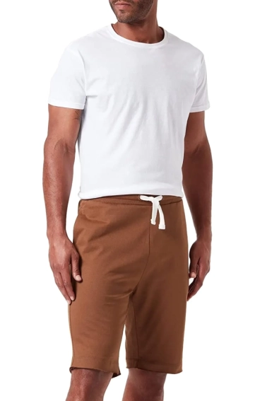Шорты basic jersey shorts 1031598-29467 Tom Tailor L Коричневый 1031598-29467 фото 2 — интернет-магазин Tapok