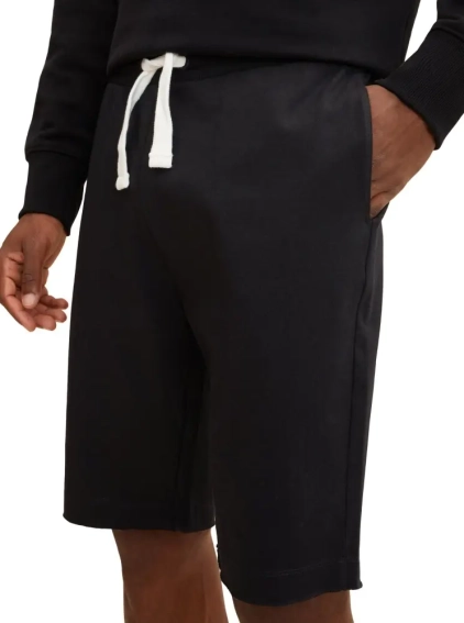 Шорты basic jersey shorts 1031598-29999 Tom Tailor L Черный 1031598-29999 фото 5 — интернет-магазин Tapok