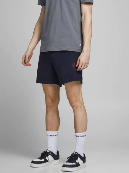Шорты JJI SHARK JJSWEAT SHORTS AT STS 12182595 Navy Blazer Jack&amp;Jones L Темно-синий 12182595NavyBlazer фото 1 — интернет-магазин Tapok